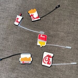 Chick-fil straw topper bundle